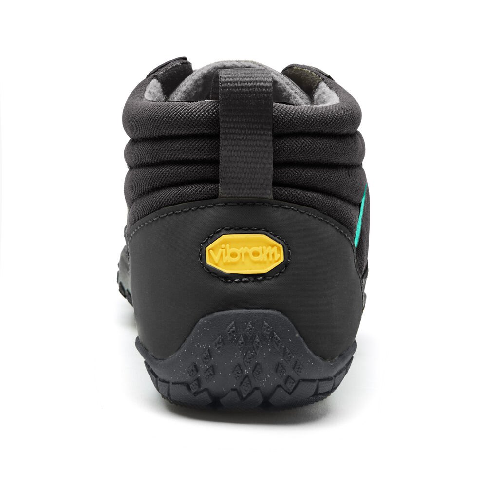 Vibram FiveFingers Dames V-Trek Insulated - Bergschoenen Zwart/Grijs/Groen - 169075KOP